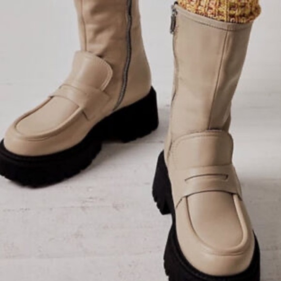 Free People Madison Loafer Boot - Picture 1 of 7
